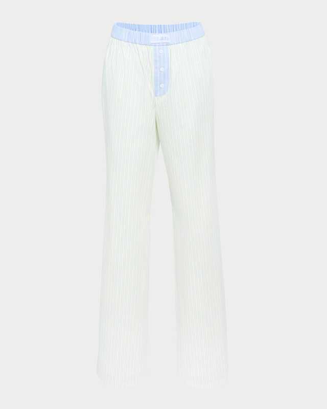 Charli Striped Poplin Pants